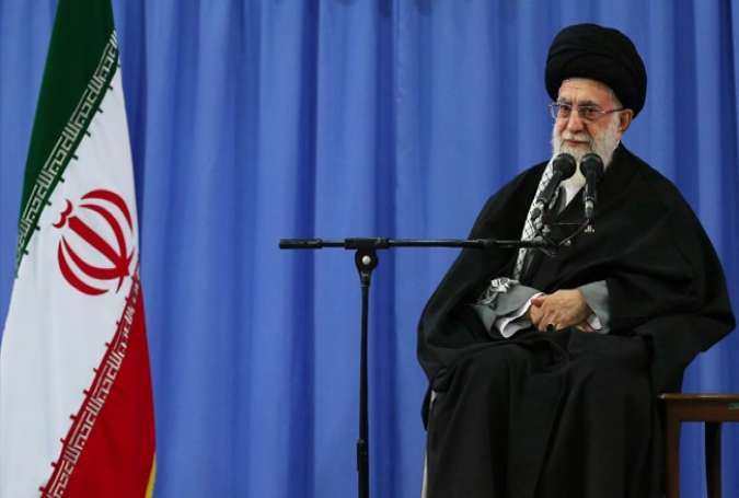 Ayatollah Ali Khamenei, Melawan plot Barat.jpg