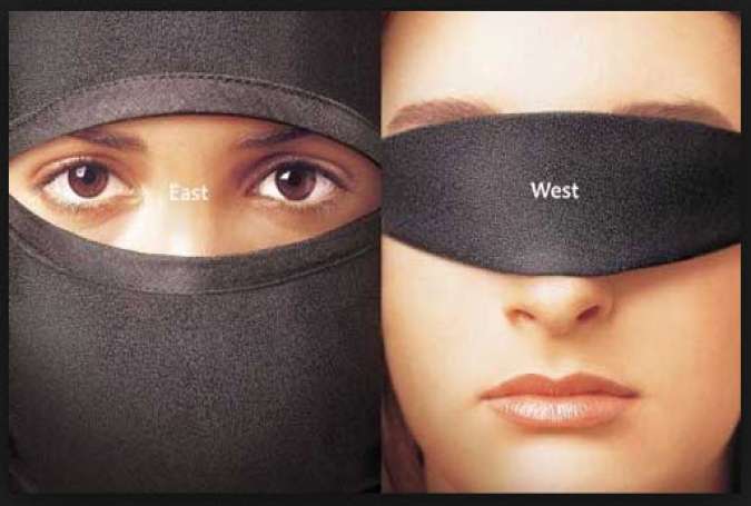 زن غربی؛ زن اسلامی !
