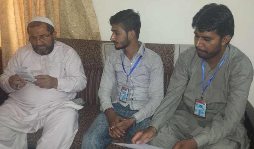 راولپنڈی، جے ایس او پاکستان کے وفد کی سیکرٹری تعلیم ذیشان حیدر کی سربراہی میں علامہ عارف واحدی سے ملاقات