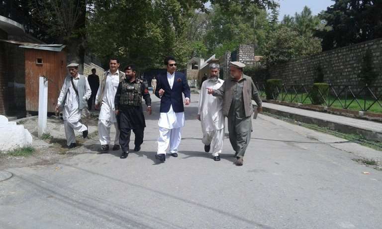 پولیٹیکل ایجنٹ امجد علی خان کی جانب سے پارا چنار میں کھلی کچہری