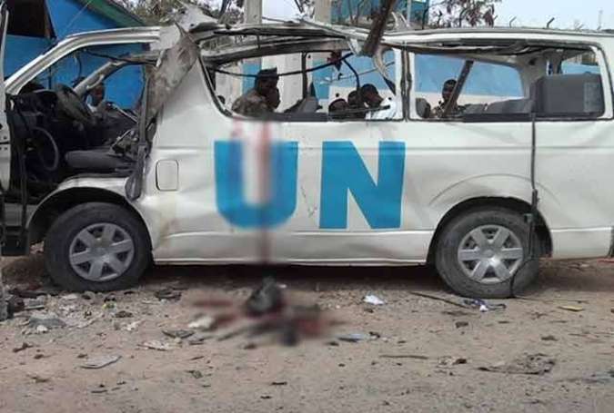 صومالیہ میں اقوام متحدہ کی گاڑی پر خودکش حملہ، 9 افراد ہلاک