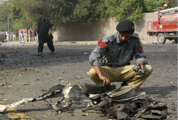 پشاور، حیات آباد میں بم دھماکہ، ایک شخص جاں بحق