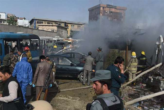 افغانستان، وزارت انصاف کی پارکنگ میں بم دھماکہ، پانچ افراد ہلاک، درجنوں زخمی