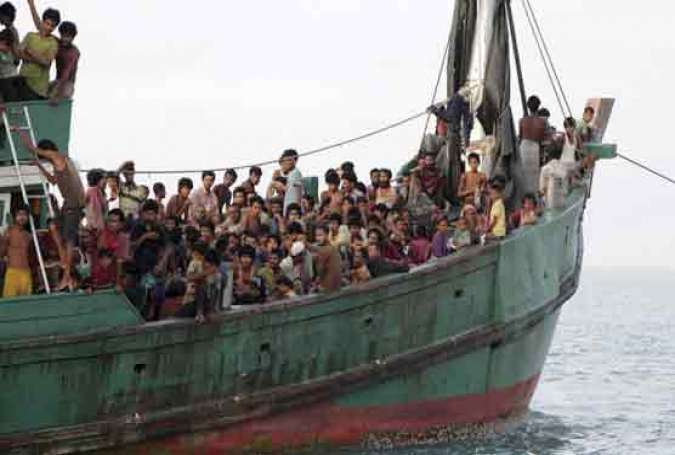 انڈونیشا اور تھائی لینڈ کے سمندروں میں روہنگیا مسلمانوں کی آمد کا سلسلہ جاری