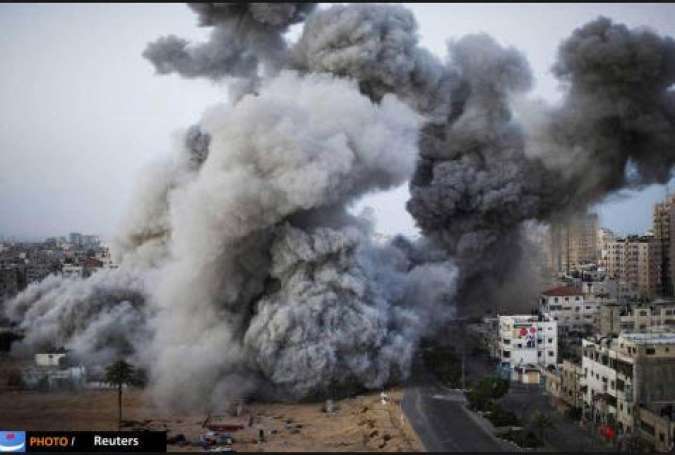 رژیم‌صهیونیستی مناطقی از غزه را هدف قرار داد