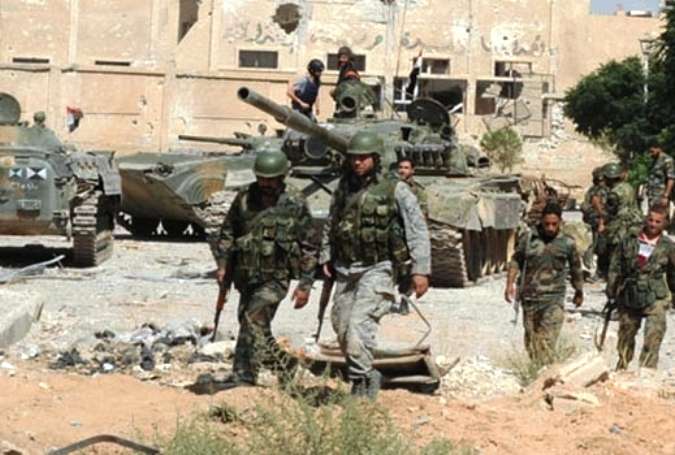 شام کی فوج نے ادلب کے بعض علاقوں کو دہشت گرد گروہ کے قبضے سے آزاد کرا لیا