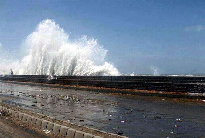 سمندری طوفان ’اشوبا‘ سے کراچی کو کوئی خطرہ نہیں