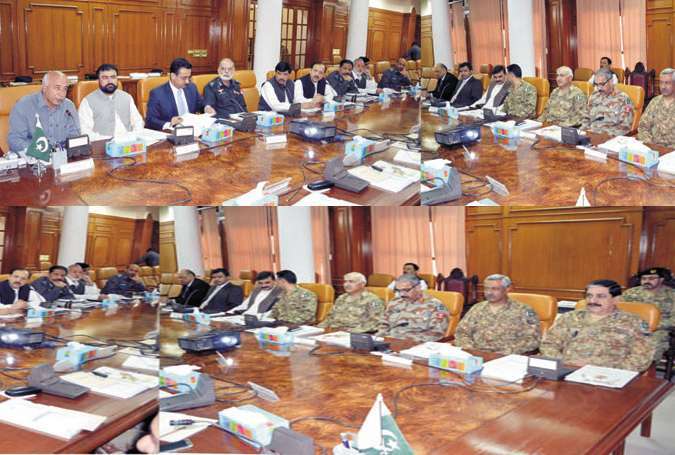 کالعدم دہشتگرد تنظیموں کیخلاف کارروائی کو مزید موثر بنایا جائیگا، بلوچستان ایپکس کمیٹی