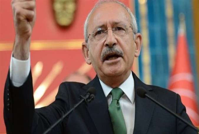 The leader of the Turkish opposition Republican People’s Party (CHP), Kemal Kilicdaroglu