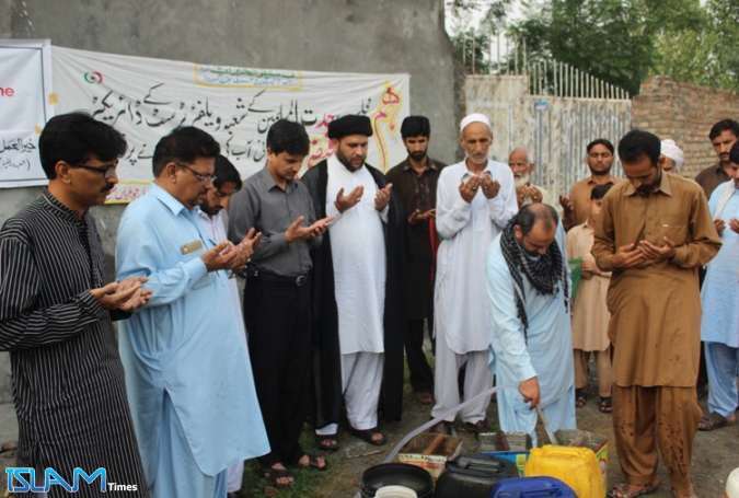 حویلیاں ضلع ایبٹ آباد میں پانی کے منصوبے کا افتتاح