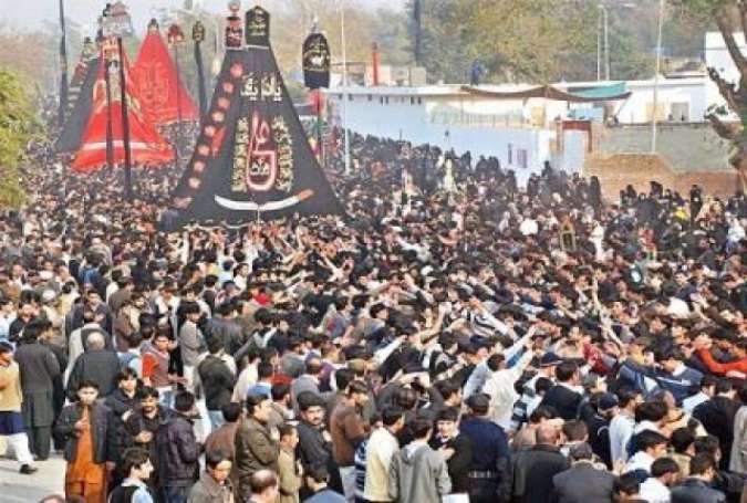 جڑواں شہروں راولپنڈی اسلام آباد میں یوم علی (ع) کی مناسبت سے جلوس عزا