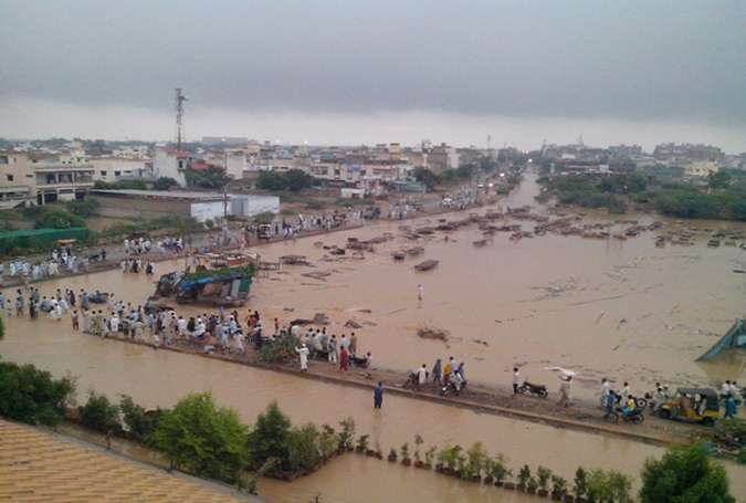 کراچی میں شدید بارشوں کے پیش نظر پی ڈی ایم اے نے انتظامیہ کو اربن فلڈنگ کی الرٹ جاری کردی