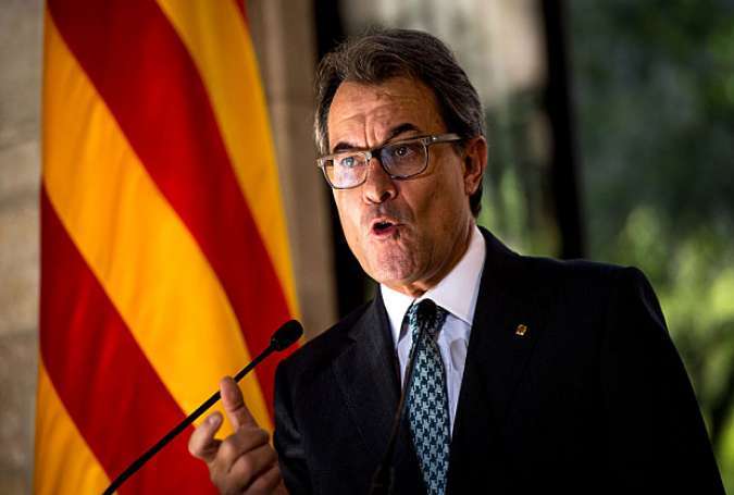 President of the Generalitat of Catalonia Artur Mas