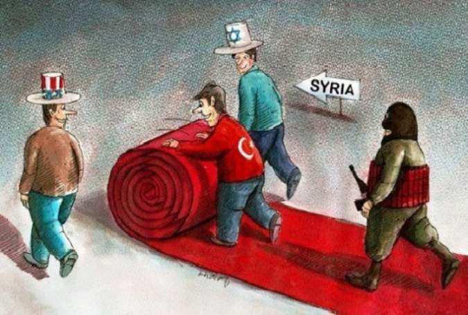 ترکی، داعش اور مہروں کے ذریعے امریکی کھیل