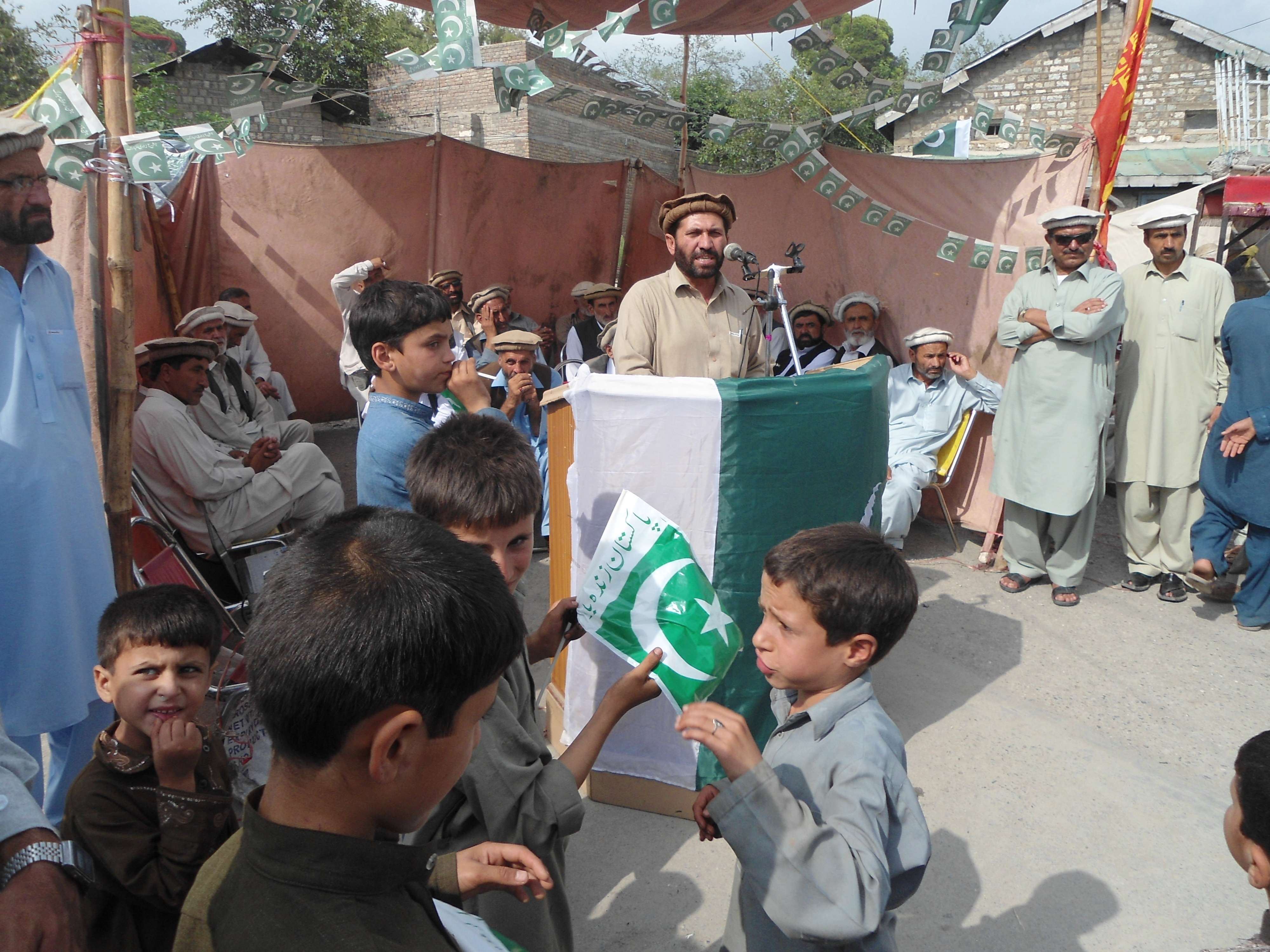پارچنارمیں تحریک حسینی کی جانب سے جشن آزدی پاکستان کا انعقاد