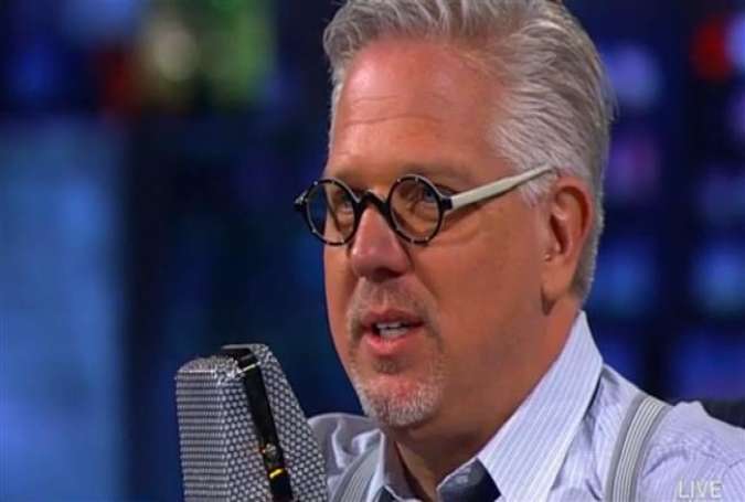 Conservative American talk show host Glenn Beck