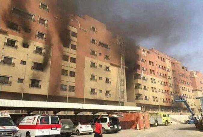 سعودی عرب میں عمارت میں آگ لگنے سے 11 افراد ہلاک، 200 سے زائد زخمی