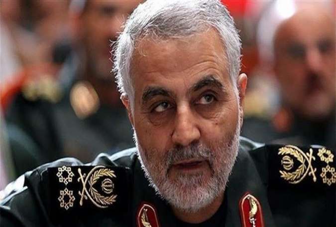 Major General Qassem Soleimani, the commander of the Quds Force of the Islamic Revolution Guards Corps