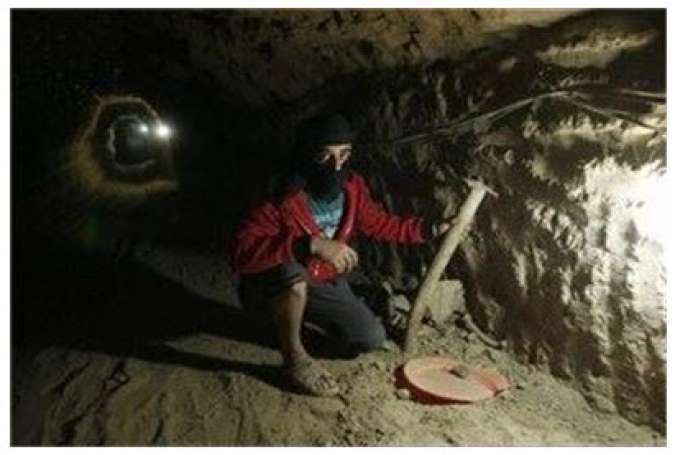 ارتش مصر تونل‌های غزه را به آب بست !