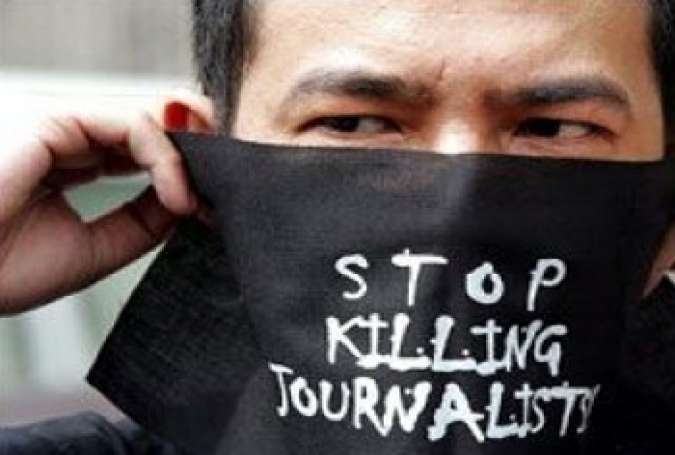سال 2014ء سے 2015ء میں پاکستان میں 14 صحافیوں کا قتل ہوا