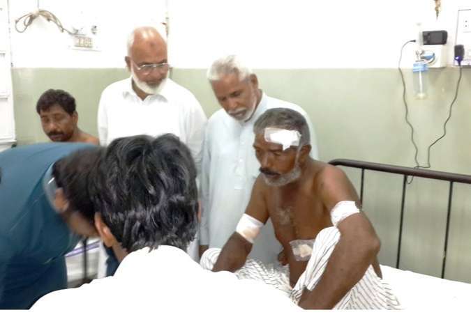 ملتان،جماعت اسلامی کے رہنمائوں کی نشترہسپتال میں زخمیوں سے ملاقات، دعائے صحت کی اپیل