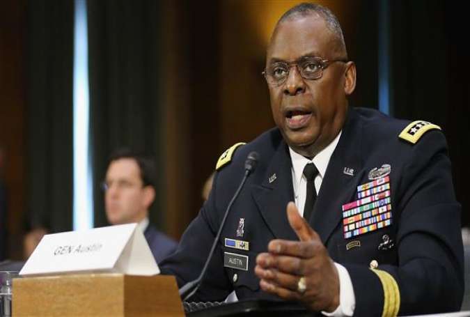 Gen. Lloyd Austin III, commander of U.S. Central Command, speaks before the Senate Armed Services Committee about the ongoing U.S. military operations against the ISIL in Iraq, during a hearing in the, on Capitol Hill in Washington, D.C., September 16, 2015.