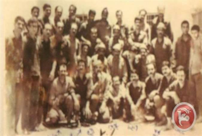 The photo, released by Palestinian Ma’an news agency on September 16, 2015, reportedly shows Palestinian prisoners inside an Israeli jail in Nablus in 1968.