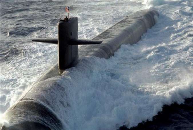 The Ohio-class USS Louisiana submarine