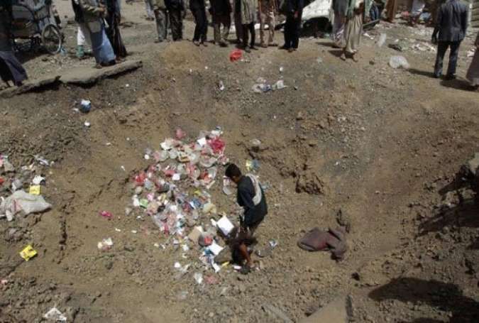 کشتار یمنی‌ها با بمبهای خوشه‌ای