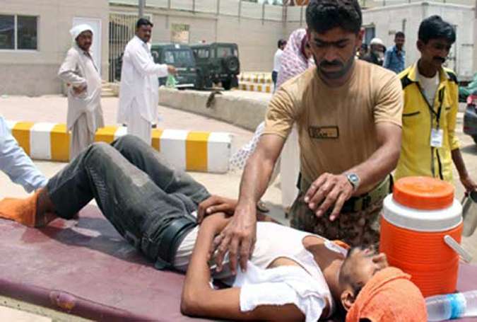 کراچی میں شدید گرمی کے باعث اسپتالوں میں ہیٹ اسٹروک کے 7 مریض داخل