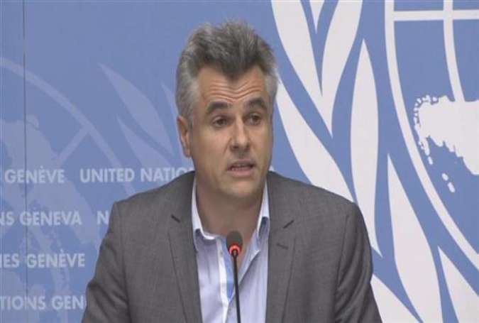 Christophe Boulierac, spokesman for the UN Children’s Fund (UNICEF)