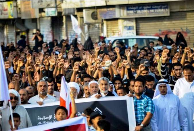 بحرین میں سیاسی قیدیوں کی حمایت میں مظاہرے جاری