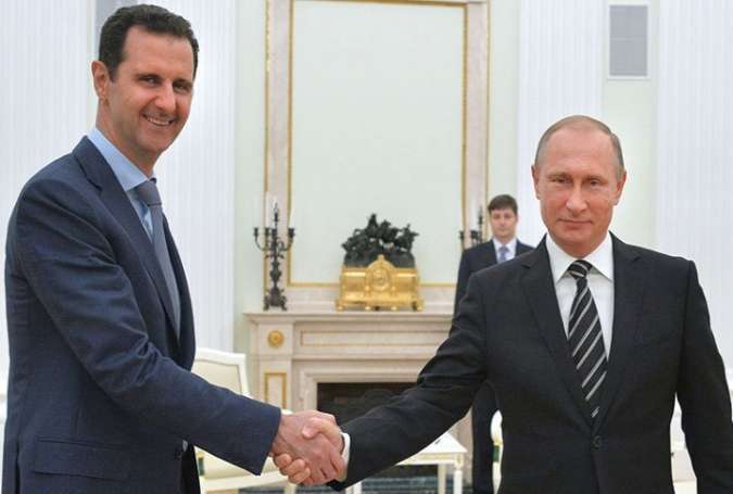 بشار الاسد ماسکو کا دورہ مکمل کرکے واپس دمشق پہنچ گئے
