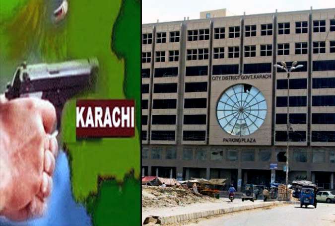کراچی پارکنگ پلازہ کے قریب فائرنگ سے 3 افراد زخمی