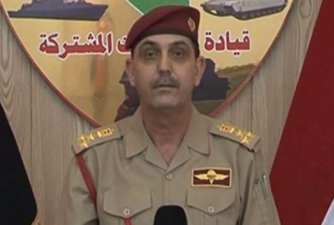 عراقی شہر رمادی کی آزادی کے آپریشن کا پہلا مرحلہ کامیابی سے مکمل ہو گیا، ترجمان عراقی فوج