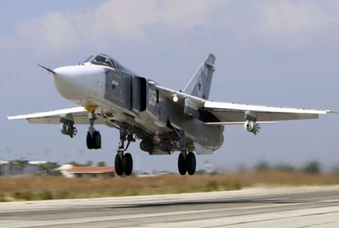 ترک فضائیہ نے شام کے علاقے میں روس کا جنگی طیارہ مار گرایا