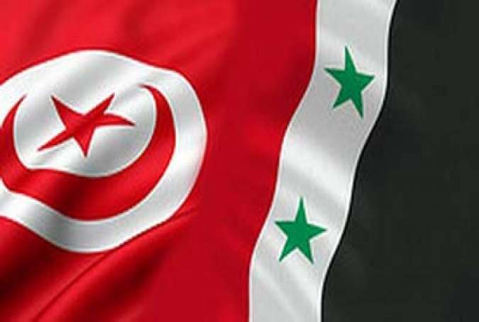 تلاش تونس برای از سرگیری روابط دیپلماتیک با سوریه