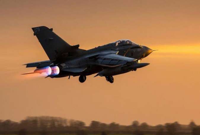 اولین حمله هوایی انگلیس به سوریه