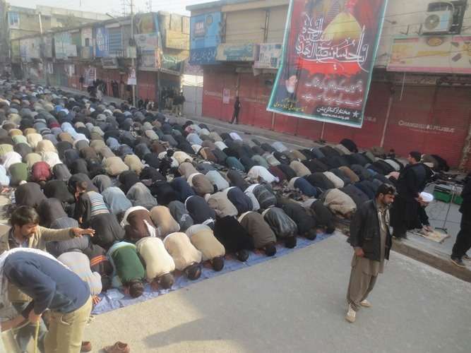 راولپنڈی میں چہلم سید الشہداء کے موقع پر مرکزی جلوس علم و ذوالجناح
