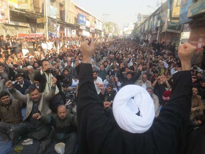 راولپنڈی میں چہلم سید الشہداء (ع)  کے موقع پر مرکزی جلوس علم و ذوالجناح