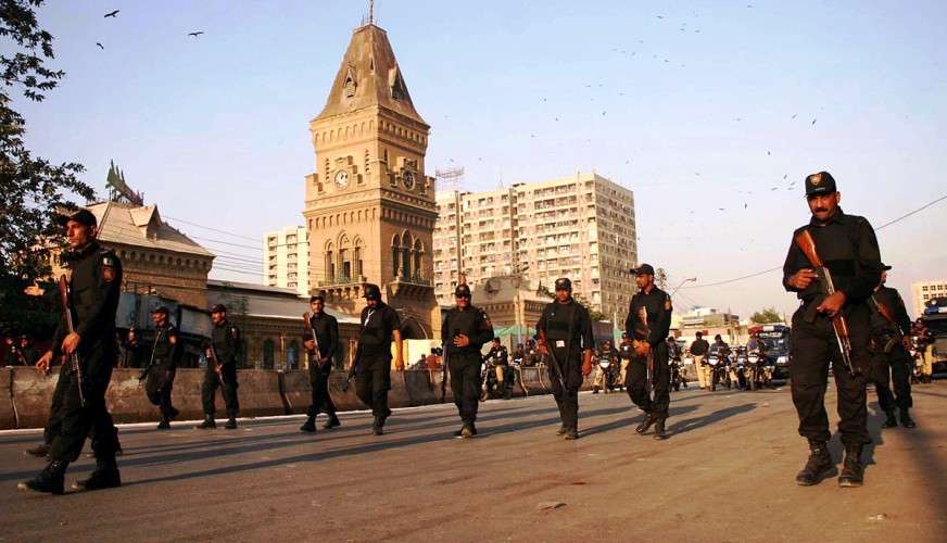 کراچی میں چہلم امام حسینؑ کے مرکزی جلوس کی تصویری جھلکیاں