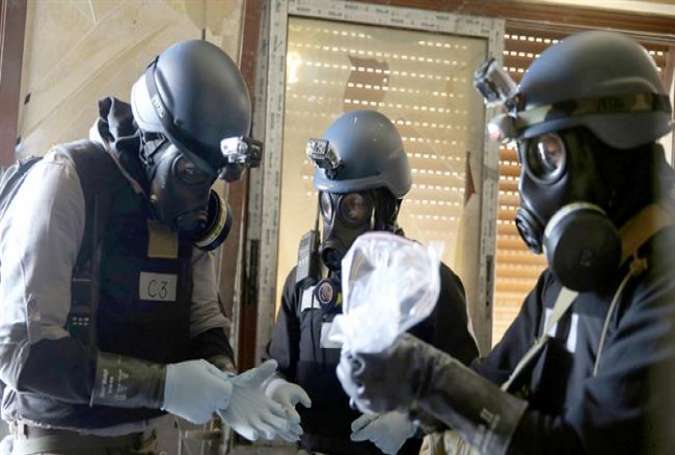 Chemical weapons disposal experts