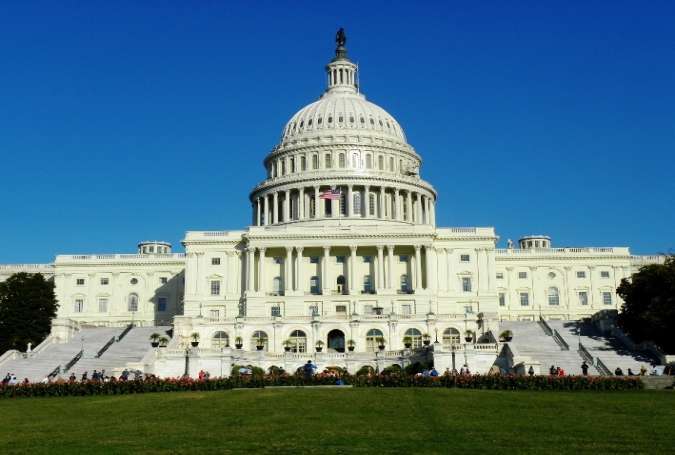 US Capitol building in Washington, DC.