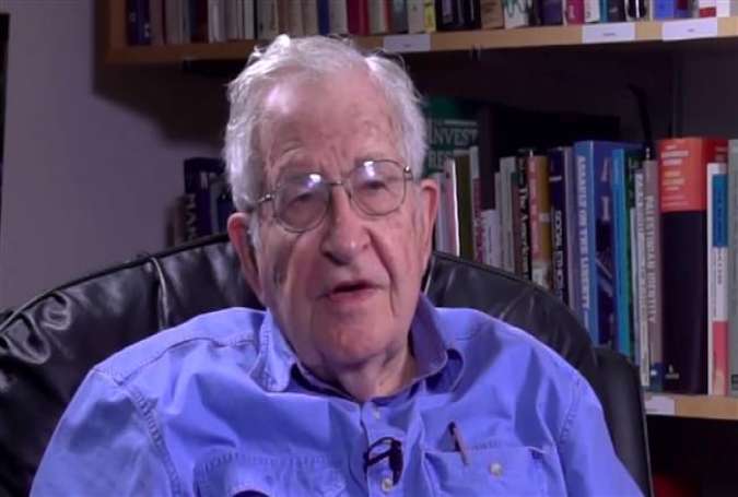 Leading American political analyst and philosopher Noam Chomsky