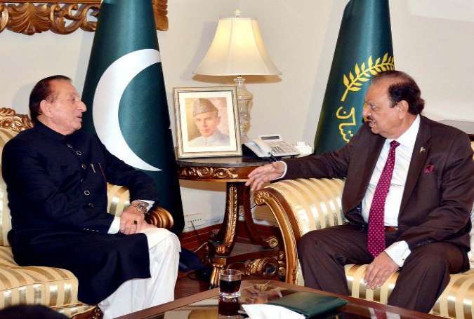 گورنر گلگت بلتستان کی صدر پاکستان ممنون حسین سے ملاقات، باہمی دلچسپی کے موضوعات پر گفتگو