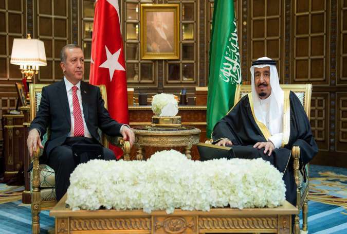 Kaisar Erdogan dan Raja Salman (Sputnik)