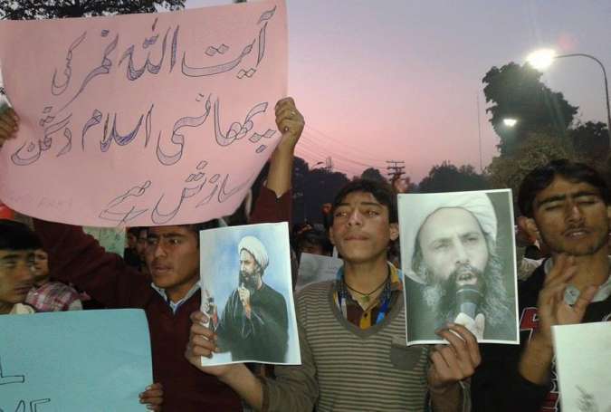 شیخ نمر کی شہادت، شیعہ تنظیموں کا مشترکہ احتجاج کرنے کا اعلان