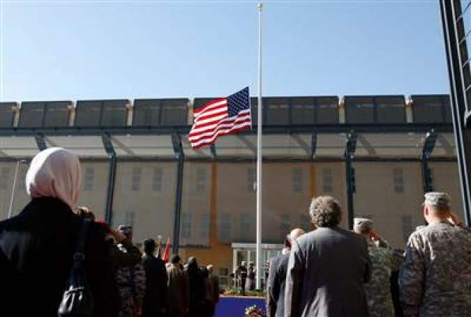 حمله ی موشکی به سفارت آمریکا در بغداد
