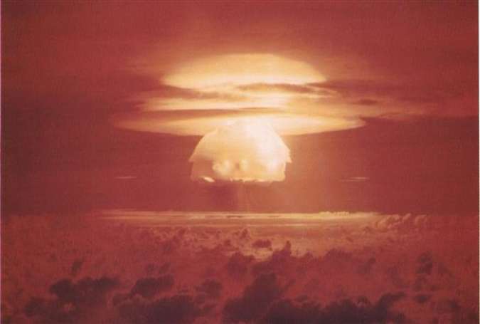 This Wikipedia photo shows the mushroom cloud of ‘Castle Bravo’ - the code name given to the first US test of a hydrogen bomb, on March 1, 1954, at Bikini Atoll, Marshall Islands, in the West Pacific.