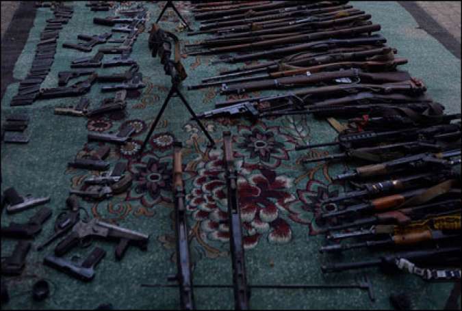 شمالی وزیرستان میں 79 دہشت گردوں نے ہتھیار ڈال دیئے